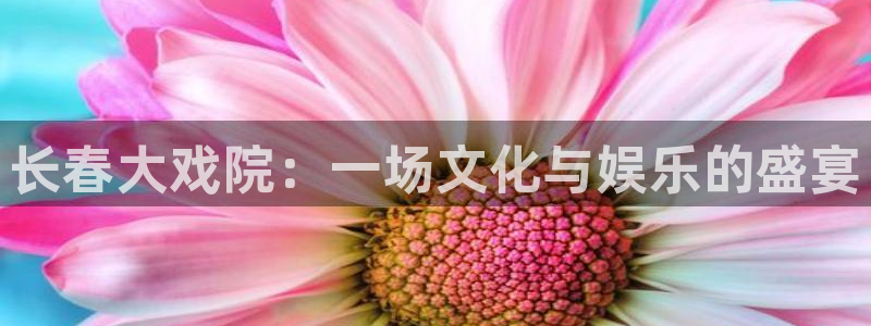 极悦平台招商：长春大戏院：一场文化与娱乐的盛宴